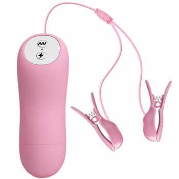 Brustwarzenvibrator mit Elektrostimulation